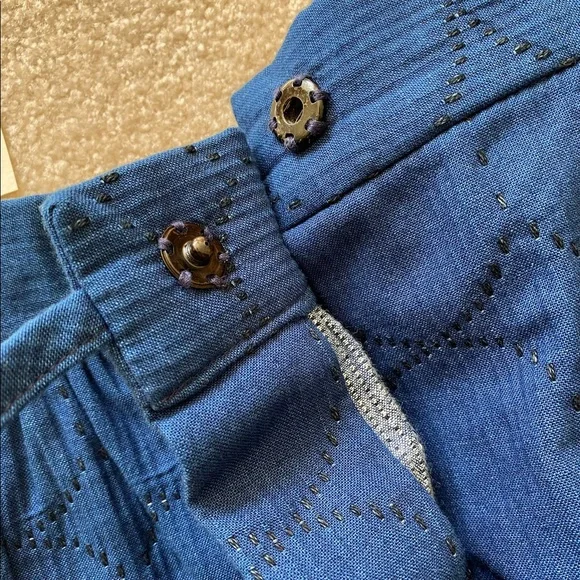 *SOLD Horses Atelier indigo blue skirt - Picture 4 of 4